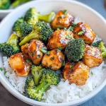 Air Fryer Chicken Bites and Broccoli