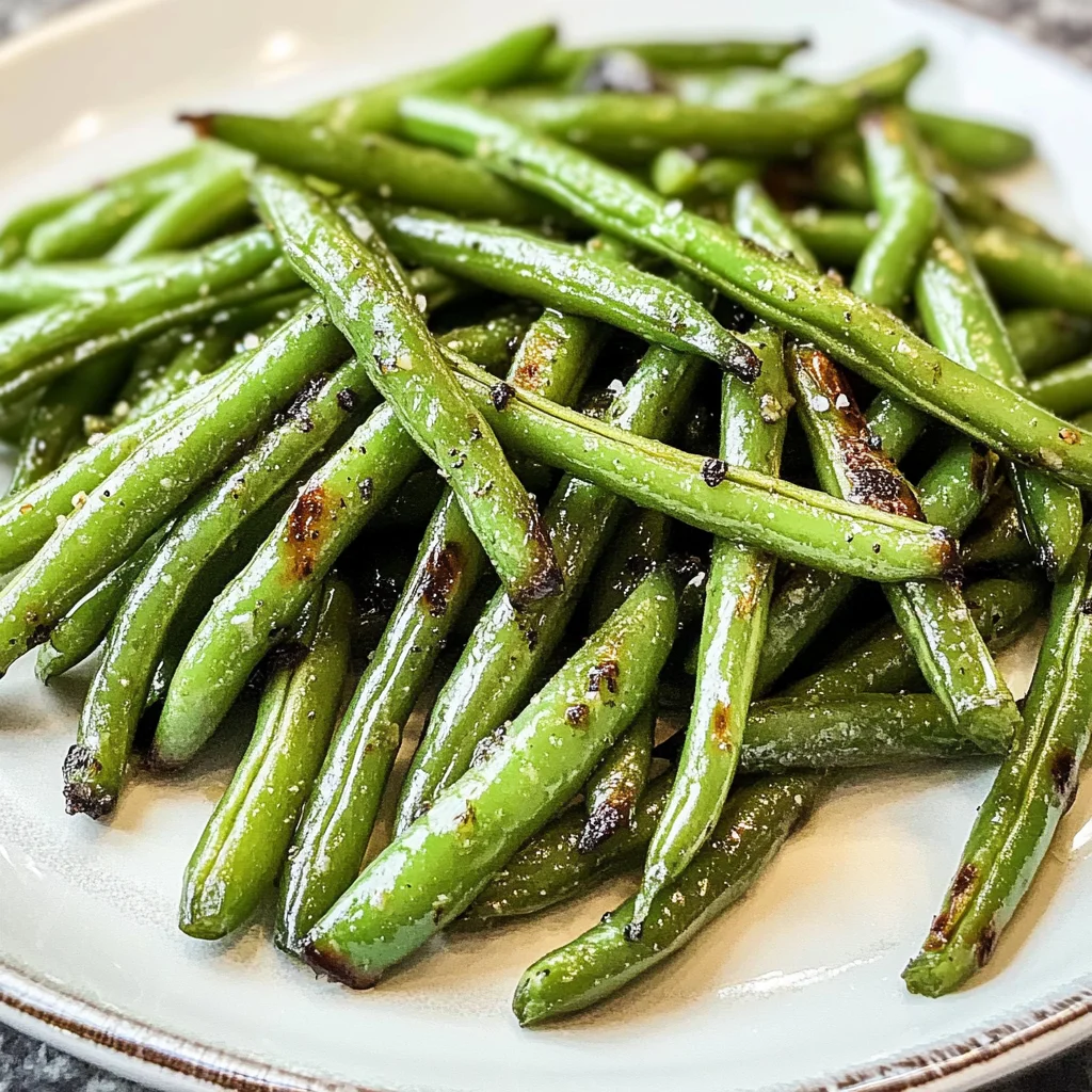 Air Fryer Green Beans Recipe