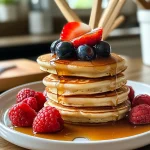 Back-to-school Mini Pancake Stacks
