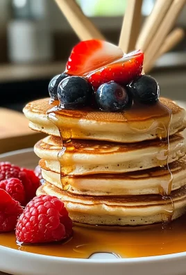 Back-to-school Mini Pancake Stacks