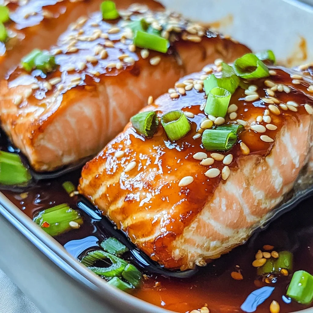 Baked Teriyaki Salmon
