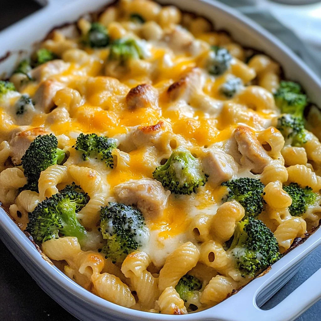 Broccoli Chicken Pasta Casserole