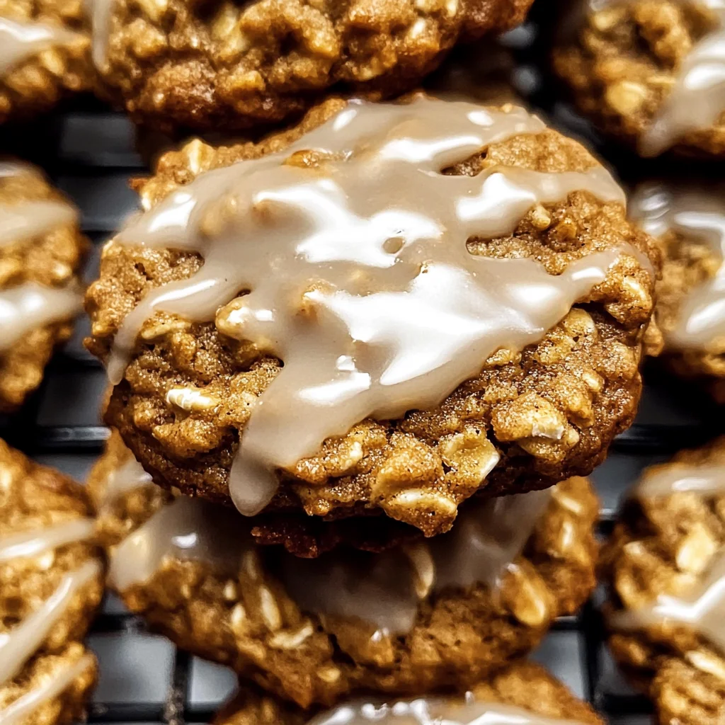 Brown Butter Pumpkin Oatmeal Cookies