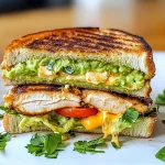 Chicken Avocado Melt Sandwich