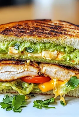 Chicken Avocado Melt Sandwich