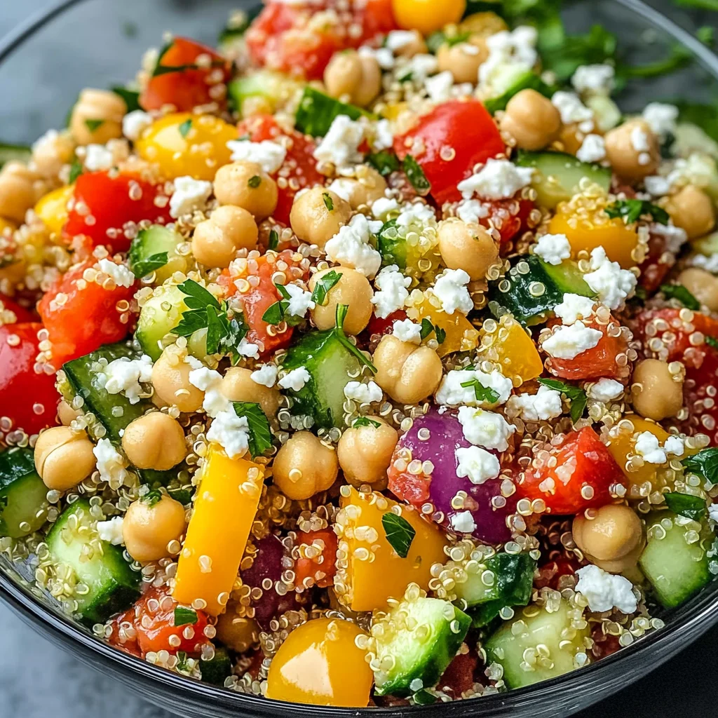 Chickpea Quinoa Salad
