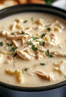 Creamy Chicken Alfredo Soup