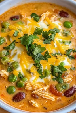 Creamy Chicken Enchilada Soup
