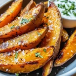 Crispy Baked Sweet Potato Wedges