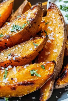 Crispy Baked Sweet Potato Wedges