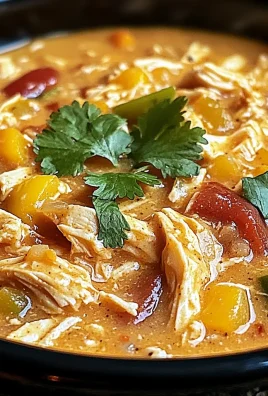 Crock Pot Cream Cheese Chicken Chili