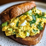 Curried Egg Salad Sandwich