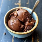 Decadent Dark Chocolate Sorbet