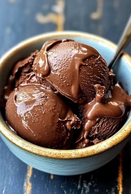 Decadent Dark Chocolate Sorbet
