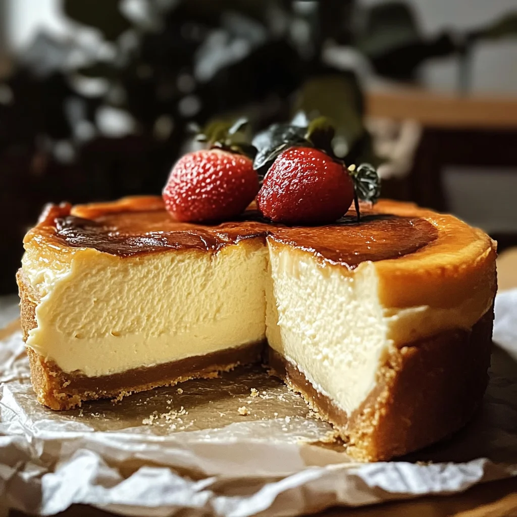 Decadent Loaf Pan Basque Cheesecake Recipe for Easy Baking