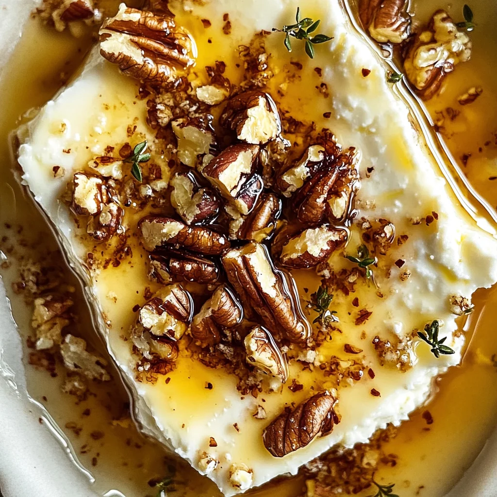Delicious Baked Feta Dip with Fig Jam and Pecans Recipe