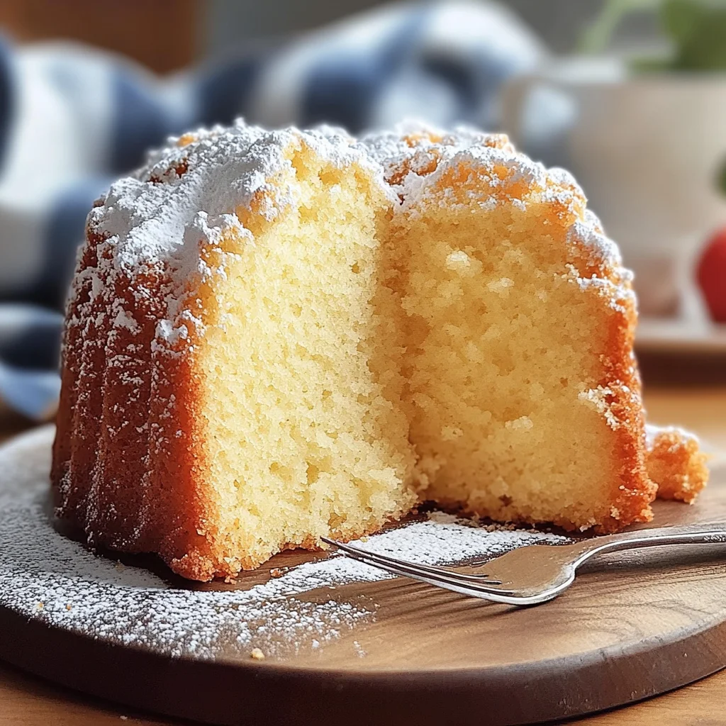Delicious Cream Cheese Pound Cake Recipe for Sweet and Buttery Bliss