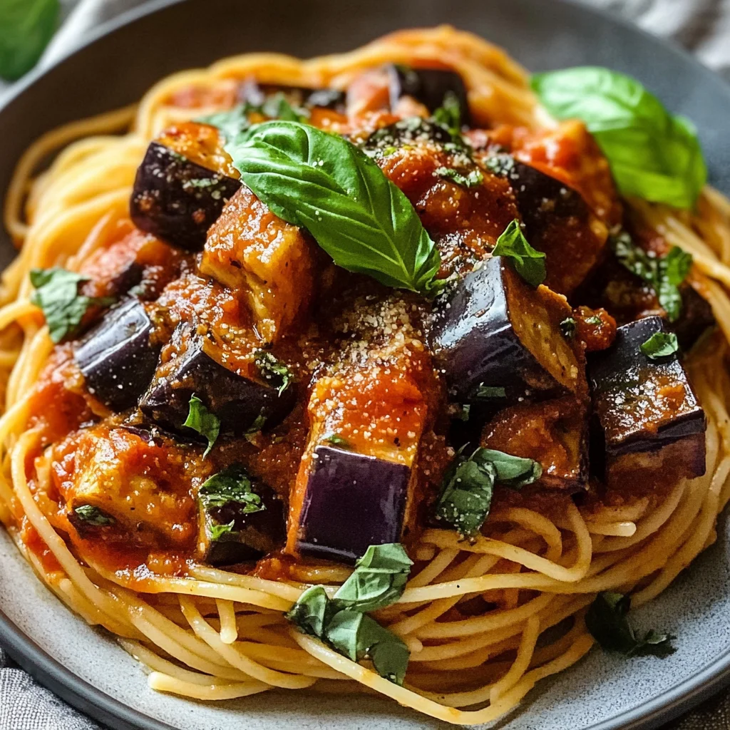 Delicious Roasted Eggplant Pasta Recipe: Pasta alla Norma