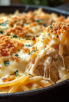 Delicious Spicy Southern Cheesy Chicken Spaghetti Casserole