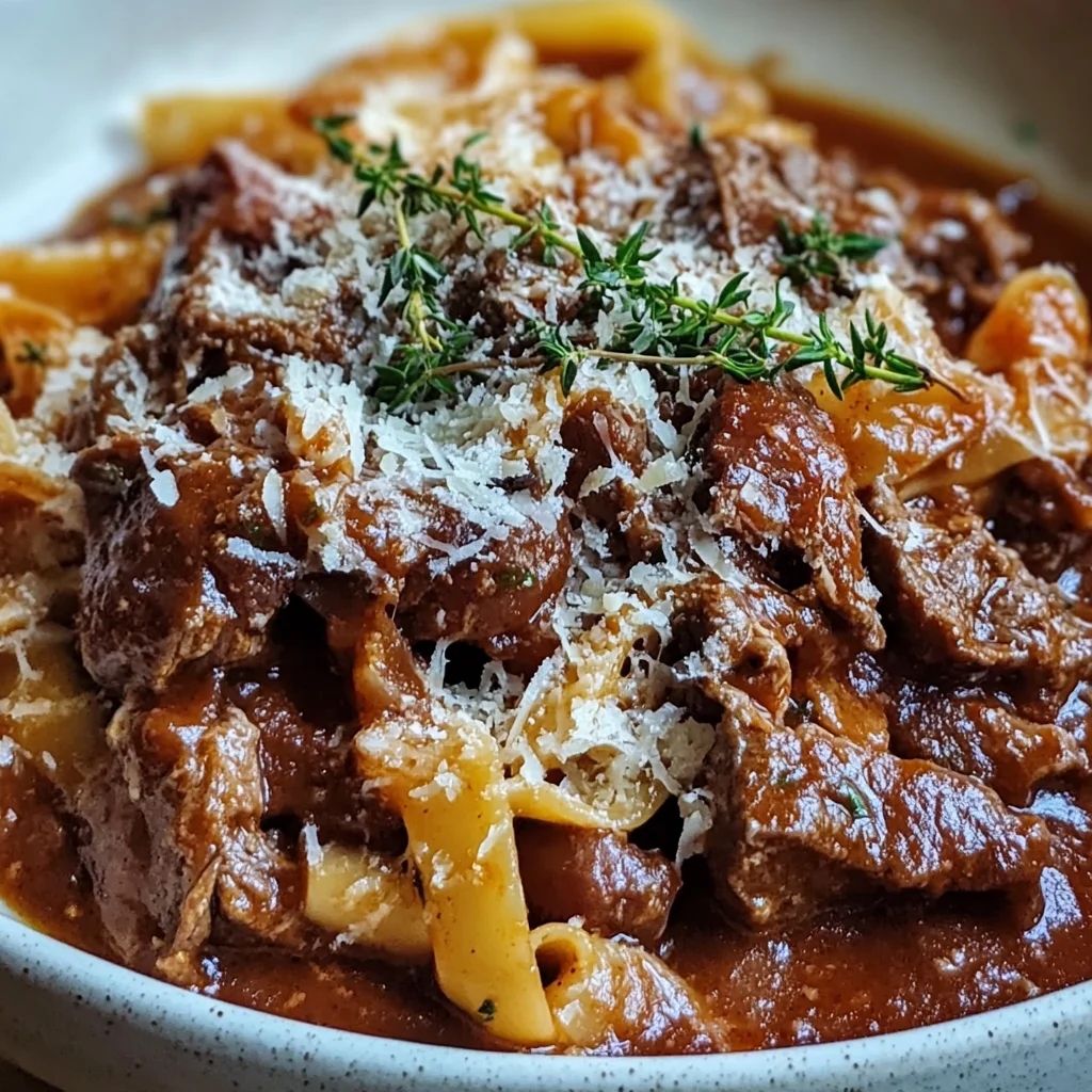 Delicious Sunday Slow Cooker Beef Ragu Recipe for Cozy Dinners