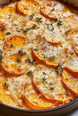 Delicious Sweet Potatoes Au Gratin