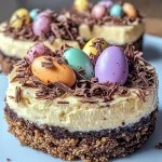 Easter Egg Cheesecake