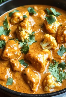Easy Crockpot Butter Chicken Recipe with Cauliflower and Yogurt