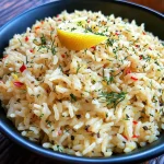 Easy Lemon Rice
