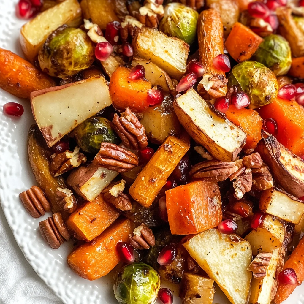 Easy Maple Roasted Fall Vegetables