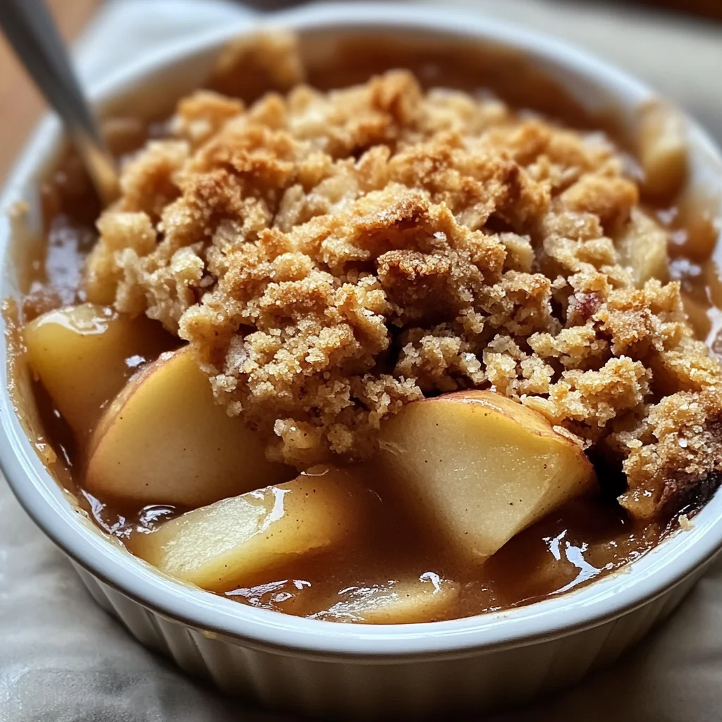 Easy Single Serving Apple Crumble Recipe for a Sweet Treat