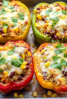 Easy Vegetarian Stuffed Peppers