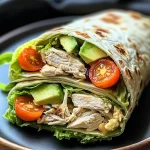 Easy & Delicious Rotisserie Chicken Wraps Recipe
