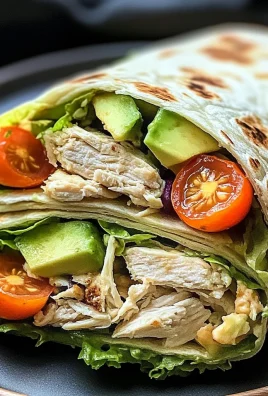 Easy & Delicious Rotisserie Chicken Wraps Recipe
