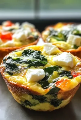 Egg Muffins with Spinach and Feta Recipe