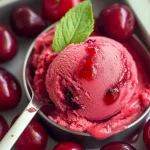 Fresh Cherry Sorbet
