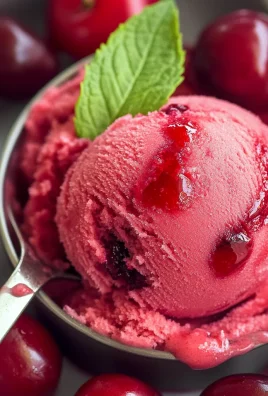 Fresh Cherry Sorbet