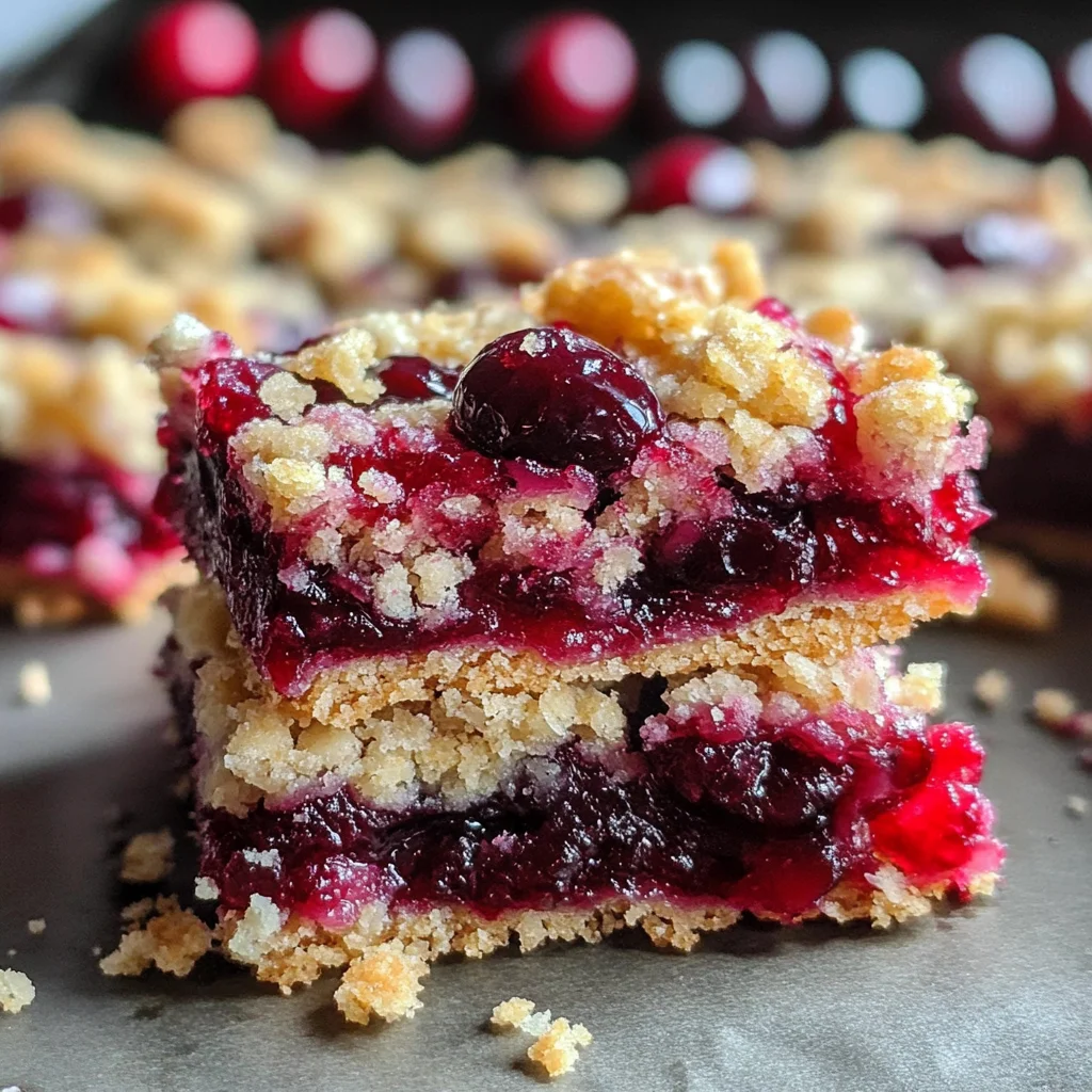 Fresh Cranberry Bars