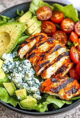 Grilled Buffalo Chicken Salad