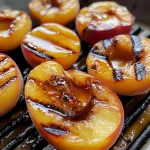 Grilled Peaches with Honey and Cinnamon