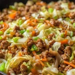Ground Turkey Cabbage Skillet