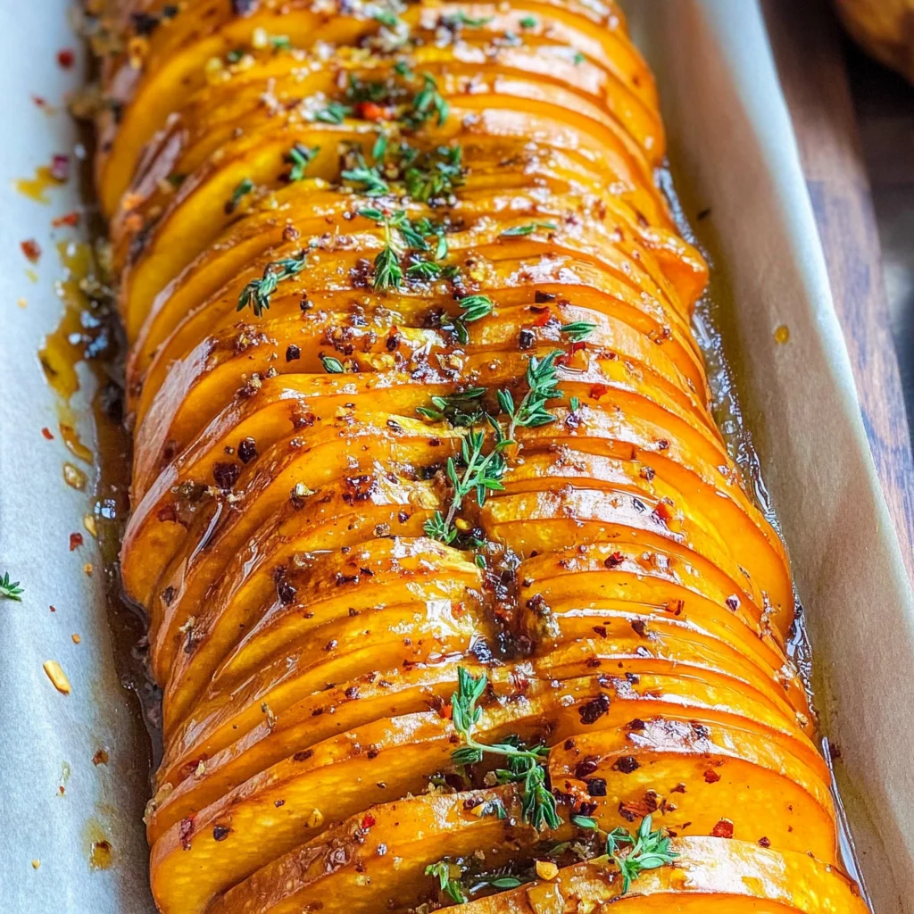 Hasselback Butternut Squash