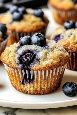 Healthy Greek Yogurt Blueberry Protein Muffins
