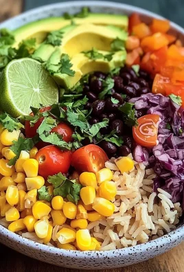 Healthy Veggie Burrito Bowl (Mexican Rice Bowl)