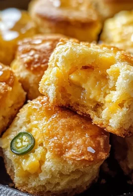 Honey Butter Jalapeño Cheddar Cornbread Biscuits