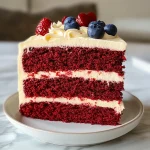 Juneteenth Red Velvet Cake