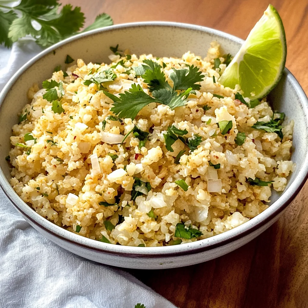 KETO MEXICAN CAULIFLOWER RICE