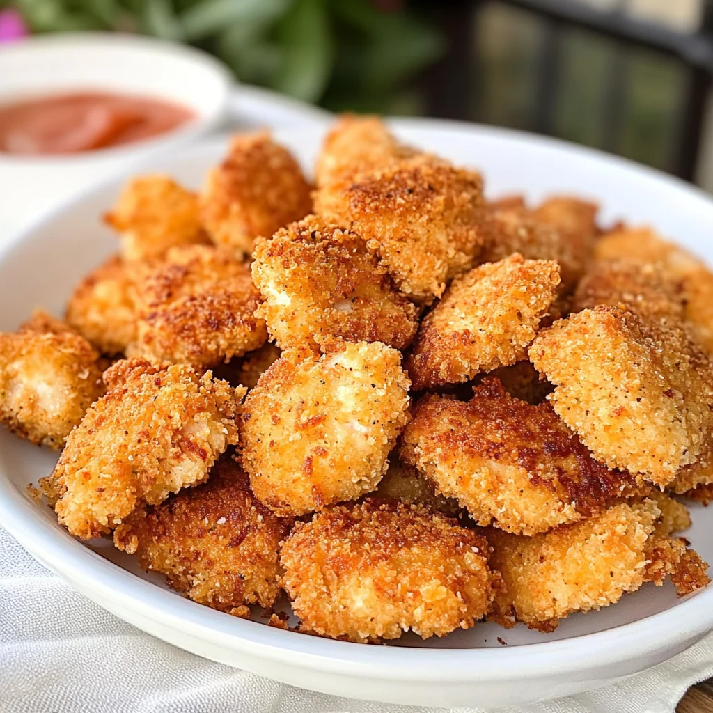 Keto Air Fryer Chicken Nuggets