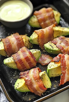 Keto Bacon Avocado Fries