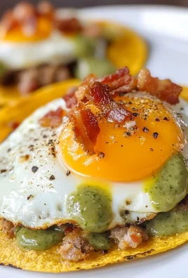 Keto Bacon Egg and Cheese Smash Tacos