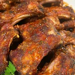 Keto Cajun Baked Pork Ribs